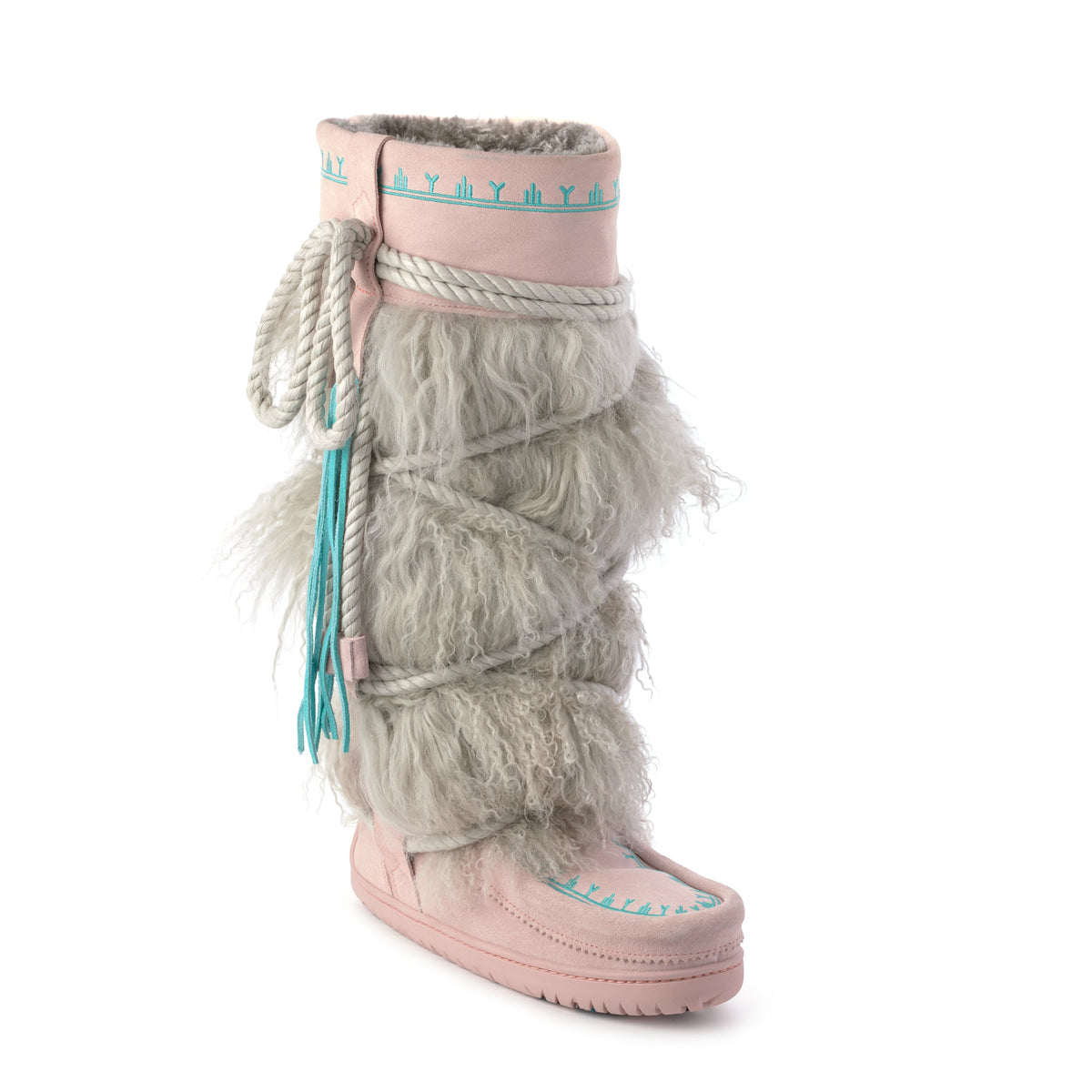 Pink mukluks on sale