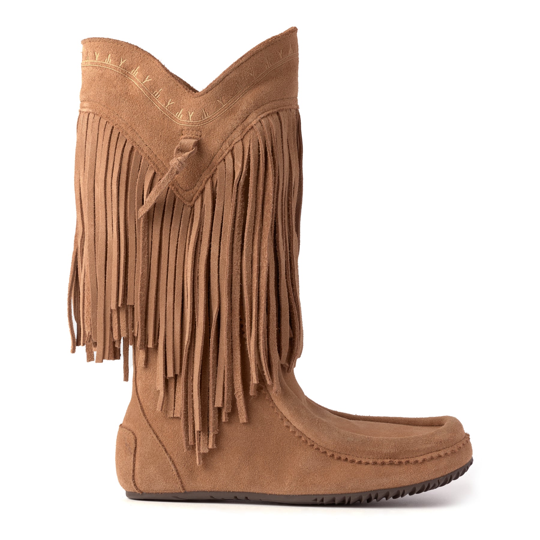 Tall moccasins clearance